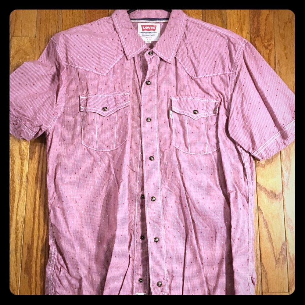 Levis snap button up